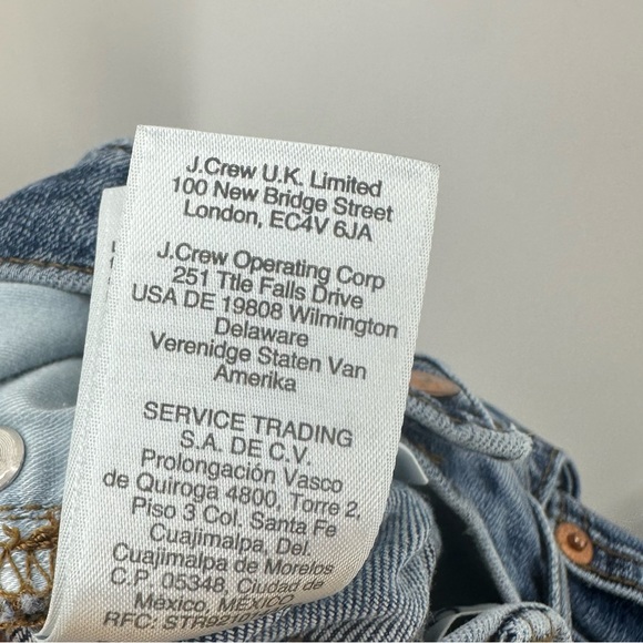 *J Crew Jeans Straight skinny leg Womens 24 | AL1690 - Picture 4 of 7